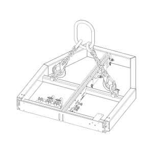 d&b audiotechnik Z5380 V Flying frame (supplied with Z5382 V Safety chain set)